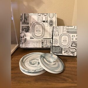 Diptyque Landscape Lid & Stand for medium candles